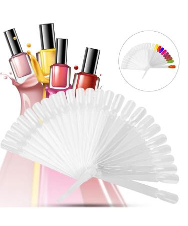 Buy Dekaim 32pcs Clear Nail Tips Stick - False Nail Display Palette for Manicure & Gel Polish Practice - International Shipping Available - Buy Online on GoSupps.com