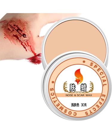 Nubamzy Scar wax for Halloween special effect makeup kit skin wax nose and scar wax body paint zombie costume for cosplay gel - Buy Online on GoSupps.com