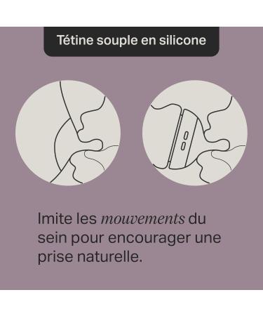 Tommee Tippee Closer to Nature Baby Bottles Breast-Mimicking Teat with Anti-Colic Valve 260 ml Pack of 6 Be Kind M - Buy Online on GoSupps.com