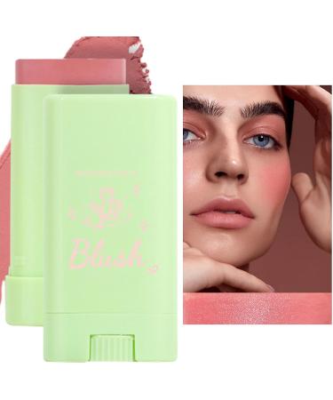 Makeup Blush Stick Pigmented Cream Blush Stick Matte Cream Blush Stick Natural Finish Waterproof Long Lasting for All Skin Tones Chaies - Buy Online on GoSupps.com
