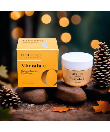 Eliza Jones Laboratories Eliza Jones Face Day Cream 50 ml Intensive Moisturising Brightening and Radiant Skin Effect (Vitamin C Radiance Boosting) - Buy Online on GoSupps.com