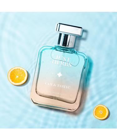 Justi- Herbs Energising Cin & Tonic EDP Perfume for Men Long Lasting Up to 8 Hours Pure Fragrance Eau Da Parfum Body Spray - 50 ml - Buy Online on GoSupps.com