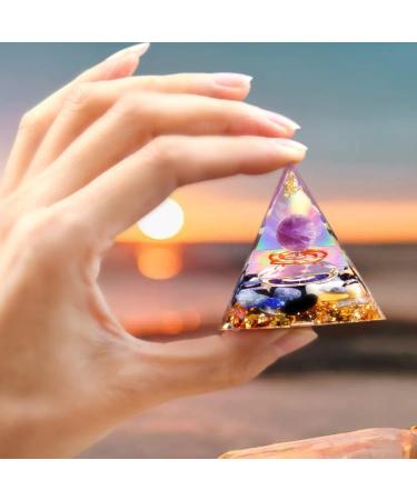 Vuuuuv Horoscope Orgon Pyramid | Virgin Medicinal Crystal Gift Set | Zodiac Stones for Healing & Energy - Buy Online on GoSupps.com