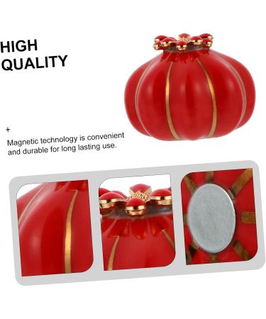 FRCOLOR Pumpkin Slices Nail Holder Nail Practice Stand Nail Beauty Stand Nail Art Tip Holder Nail Tip Training Stand Crystal Holder Fake Nail Stand Cosmetic Base Red 5.5X4cm red - Buy Online on GoSupps.com