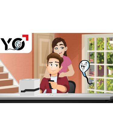 YO Home Sperm Test Refill Kit | 2 Additional Motile Semen Analysis Tests | Device NOT Included | 4 Pack or 2 Pack Options Available - Buy Online on GoSupps.com