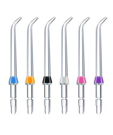 Classic Replacement Tips for Water Flosser and other Oral Irrigators (6 Classic Nozzle Tips) 6 Classic Spray Nozzles - Buy Online on GoSupps.com