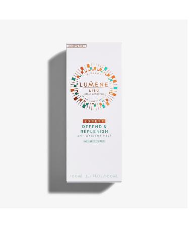 Lumene Sisu Defend & Replenish Antioxidant Mist - 3.4 oz | Hydrating Skincare | Shop Internationally - Buy Online on GoSupps.com