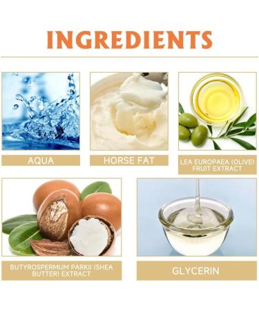 HAPPYWOO Hydrating Hand Cream with Horse Oil Hand Care Antifreeze Anti-Crack Moisturizing Refreshing and Non-Greasy - Buy Online on GoSupps.com