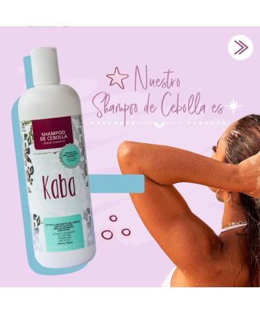 Kaba KABA Onion Shampoo - Nourishing Hair Care with Natural Ingredients - Buy Online on GoSupps.com