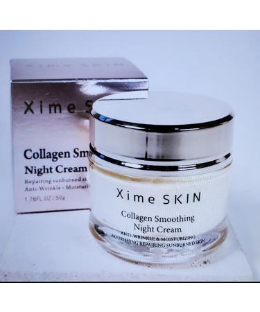 Collagen Smoothing Night Cream Repairing sunburned skin