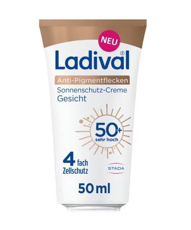 Ladival Ladival Anti-Pigmentation Spot Sunscreen for Face SPF 50+ Against pigmentation spots with niacinamide and vitamin E cellular protection UVA and UVB protection 50 ml