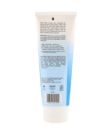 Nature's Gate Natural Seaweed Body Scrub - Vegan Non-GMO Gluten-Free Exfoliator - 8oz | Softens & Hydrates Skin - Buy Online on GoSupps.com