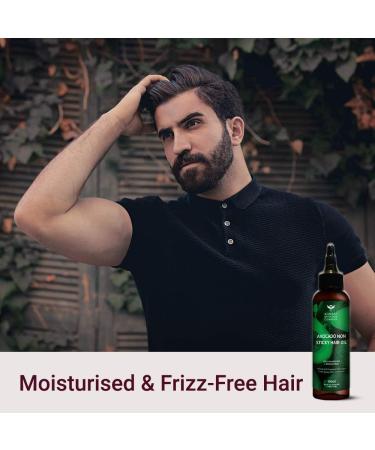 Bombay Shaving Co. Avocado & Grapeseed Hair Oil - Non-Sticky, Moisturizing & Frizz-Reducing (100ml) - Buy Online on GoSupps.com