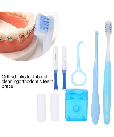 Portable Oral Care Kit for Braces Interdental Brush & Orthodontic Wax Tools for Effective Cleaning - Buy Online on GoSupps.com