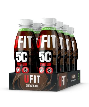 UFIT High Protein Milkshake Chocolate 8x500ml