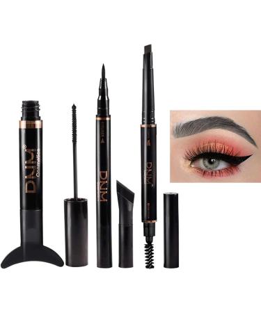 Eye Makeup Set Waterproof Mascara Black | All Day Exquisitely Full Professional Eye-Makeup Lengthening Thickening Long Lasting Eyelashes 04# - Buy Online on GoSupps.com