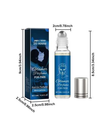 Roll-On Pheromone Perfume for Women Long-Lasting Scent Essential Oil Cologne for Men Enhanced Confidence & Attraction Pheromone Infused Perfume for Men (Men ocean flavor) - Buy Online on GoSupps.com