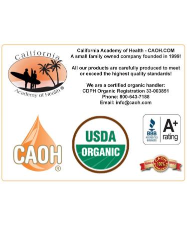 CALIFORNIA ACADEMY OF HEALTH Pure Organic Raw Barbary Fig Prickly Pear Nopal Seed Oil 2 oz - Buy Online on GoSupps.com