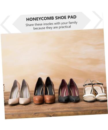 NOLITOY Honeycomb Three-Point Insole & Nail Gloves - Heel Lift Insoles for Women | 3/4 Length Shoe Inserts & Sports Shoes - Buy Online on GoSupps.com