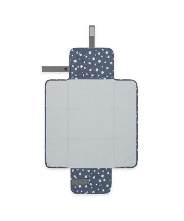 Emma & Noah Diaper Bag Wrap Pad - Washable Organizer for Stroller | 82x52 cm Portable with Diaper Pocket (Dots Blue) - Buy Online on GoSupps.com