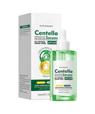 100ML Face Essence for Women Hydrating Serum Natural Moisturizer Deep Nourishment Lightweight Non Greasy Skincare Dry Skin Repair Daily Hydration Centella Essence One Size One Size Centella Essence