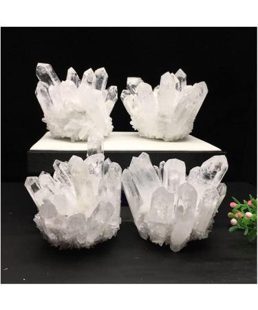 Gift Natural Beautiful White Crystal Cluster Quartz Raw Ore Home Decor Crafts Ornaments Specimens for Healing Crystals (Size : 600-700g) - Buy Online on GoSupps.com