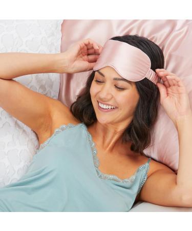 PMD Silversilk Sleep Mask in Rose - Luxurious Eye Mask for Restful Sleep | International Shipping Available - Buy Online on GoSupps.com