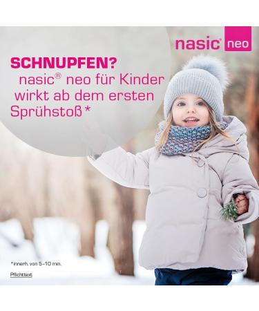 NASIC NEO Children s Nasal Spray | Preservative-Free Decongestant for Ages 2+ | Xylometazoline & Dexpanthenol | 10 ml - Buy Online on GoSupps.com