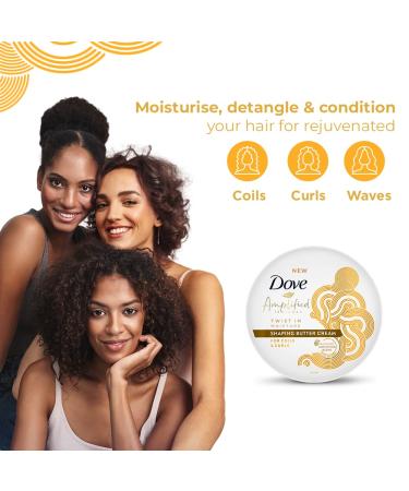 Dove Amplified Textures Shaping Butter Cream 10.5 oz - Define & Nourish Curls - Buy Online on GoSupps.com