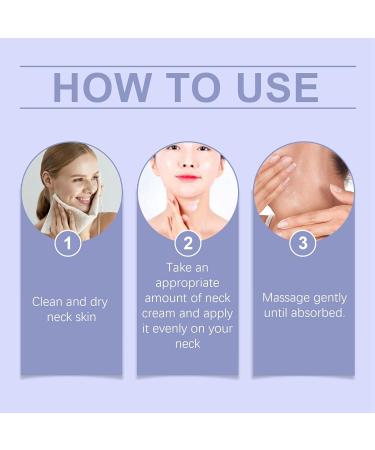 2024 New Pure Tighten&Lift Neck Cream Neck Firming Cream Neck Skin Tightening Neck Firming Cream Tightening Lifting Sagging Skin Anti-Aging Neck Cream for Firming - Buy Online on GoSupps.com