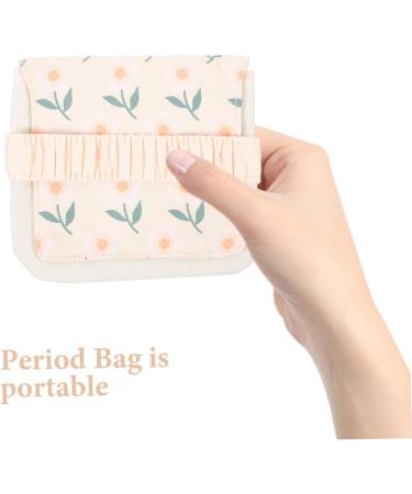 Marmerdo Tampon Bag: Washable Multi-Functional Lipstick & Period Pocket for Travel - Cotton Storage for Women - Buy Online on GoSupps.com