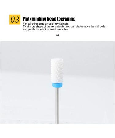 Nail polishing head nail grinding head nail polishing bows for nail studio for home use - Buy Online on GoSupps.com