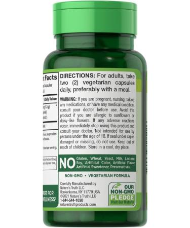 Nature's Truth Echinacea 1300mg Dietary Supplement - 100 Count - Buy Online on GoSupps.com