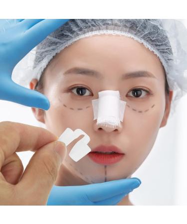 Didiseaon 2pcs Nasal Support Fixator Nostril Retainer for Rhinoplasty Recovery Silicone Nose Guard Preventing Deformation Post Nose Surgery Protector - Buy Online on GoSupps.com