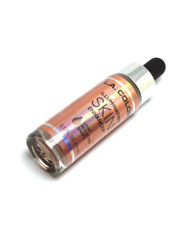1 L.A. Colors CID244 It's Lit! Illuminating Skin Enhancer Creamy Liquid Highlighter + Free Zipper Bag