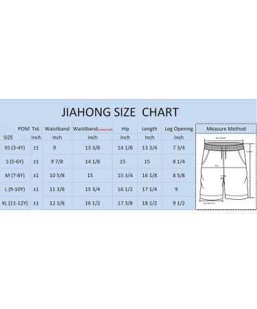 JIAHONG Boy's 100% Cotton Athletic Shorts 2-Pack Black X-Large | Comfy Drawstring with Pockets for Kids - Buy Online on GoSupps.com