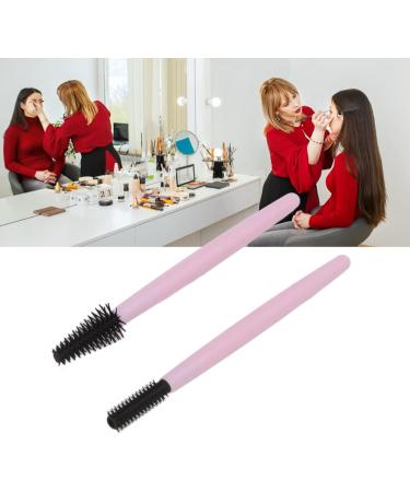 Silicone Eyelash Brush Eyelash Brush Portable Reusable for Makeup Purple - Buy Online on GoSupps.com