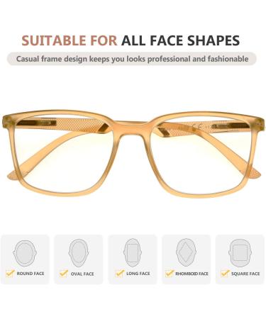 Eyekepper Oversized Reading Glasses | Lightweight Square Frame | Spring Hinges | Reading Aid for Men & Women | International Shipping Available - Buy Online on GoSupps.com