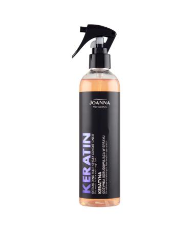 Joanna Professional Keratin Conditioner in Spray for Br chige Hair - Innovative complex with active ingredients for active hair growth - professional keratin product for hair loss & hair breakage - 300 ml vineyarding spray with keratin