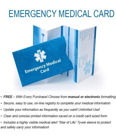 Severe Insect Sting Allergy Medical Alert ID Dog Tag Pendant - Stainless Steel - International Shipping Available - Buy Online on GoSupps.com