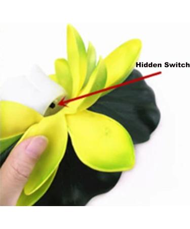 SUQ 5 Pieces Lotus Lamp for Outdoor Waterproof LED Garden Light Artificial Lotus Floating Light Floating Flower Lantern Decoration Lighting for Garden Yard Swimming Pool Pond Fountain 18CM - Buy Online on GoSupps.com