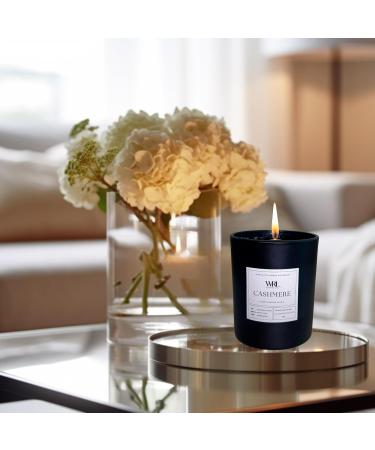 Cashmere Scented Candles - Organic Soy Wax 45+ Hour Burn Luxurious Citrus Essential Oils Gift Boxed - Perfect Home D cor - Buy Online on GoSupps.com
