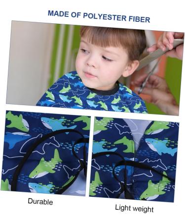 Beaupretty Barber Apron Kids Printing Haircutting Cloth Haircutting Shawl Haircutting Gown Polyester Pongee Cloth kids apron kid aprons apron for kids waterproof apron robe Apron Release - Buy Online on GoSupps.com