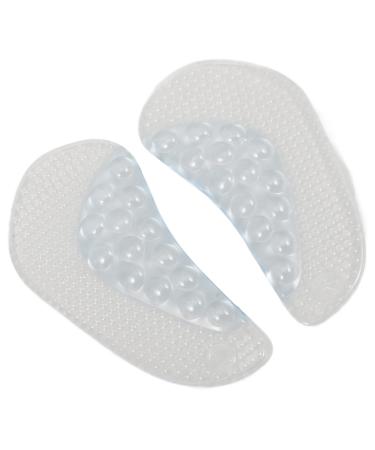 NOLITOY Metatarsal Felt Foot Pad Ball of Foot Cushions Forefoot and for Sesamoiditis Metatarsalgia Neuroma Women and Men Multi
