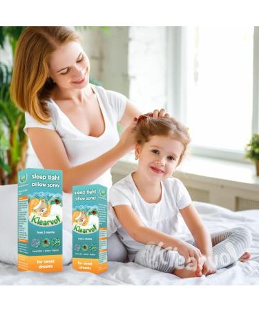 Klearvol Sleep Tight Pillow Spray (100ml) - Natural Vapours for Sweet Dreams - Buy Online on GoSupps.com
