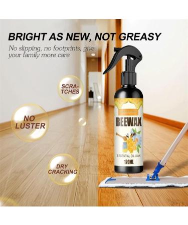Natural Micro-Molecularized Beeswax Spray Molecularized Beeswax Spray Bees Wax Furniture Polish and Cleaner Wood Seasoning Beewax Restorer Bundle Beeswax Spray Cleaner for Wooden Floor (1PCS) - Buy Online on GoSupps.com
