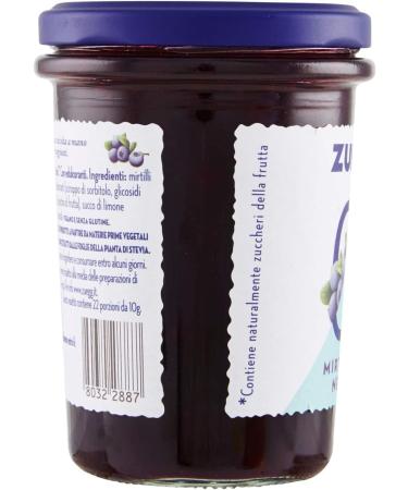 Italian Gourmet E.R. Zuegg Blueberry Jam No Added Sugar 220g + Polpa Italian Gourmet 400g (Pack of 6) - Buy Online on GoSupps.com