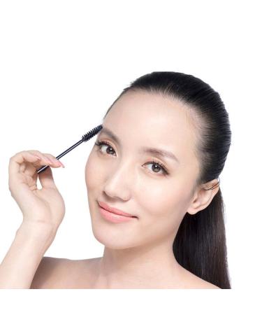 BTYMS 100 Pcs Disposable Eyelash Spoolies Brush Mascara Applicator - Black 100 Count - Buy Online on GoSupps.com