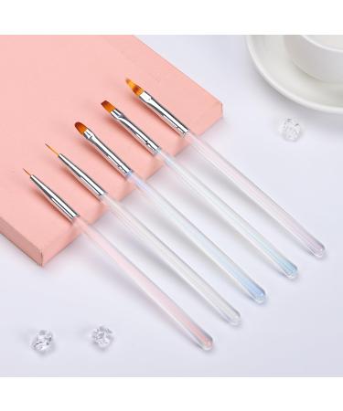 TEOYALL Aurora Nail Art Brushes - Precision Fine Liner & Ombre Brush Set for Expert Nail Design | International Shipping Available - Buy Online on GoSupps.com