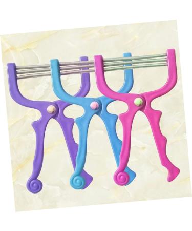 NOLITOY Lot de 3 pilateurs Faciaux Portables Ressorts Indolores pour Femmes et Hommes Outil D' pilation Visage Compact Couleur Al atoire Utilisation Quotidienne - Buy Online on GoSupps.com